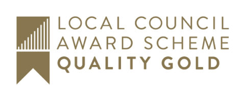 The Local Council Award Scheme Gold Logo